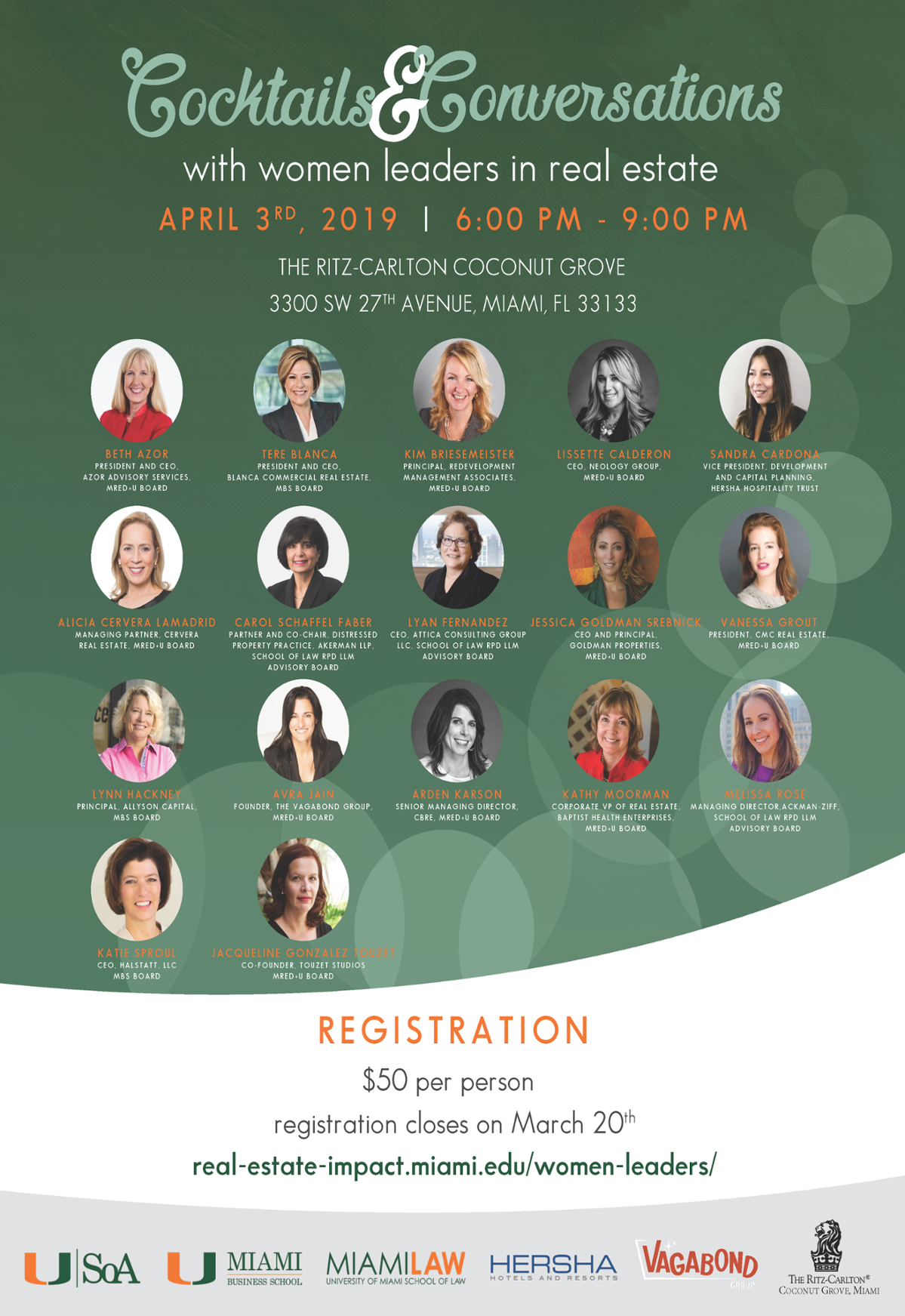 Cocktails and Conversations with Women Leaders in Real Estate